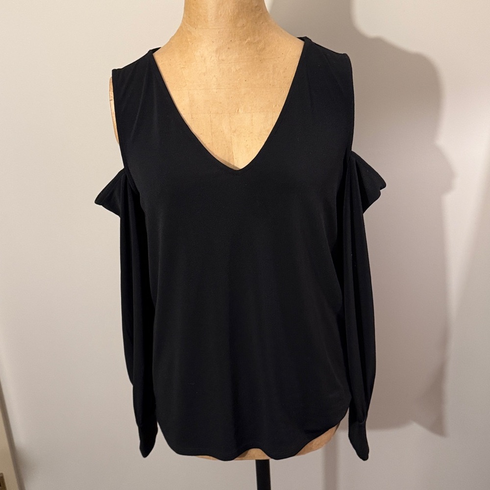Express cold shoulder blouse